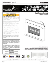 Napoleon CBI360-2P Installation And Operation Manual