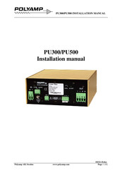 Polyamp PU300 Installation Manual