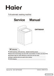 Haier GWT900AB Service Manual