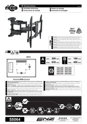 ricoo S5064 Assembly Instructions Manual
