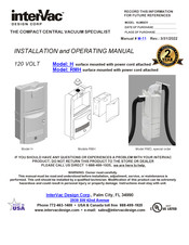 InterVac RMH Installation And Operating Manual