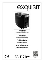 Exquisit TA3101sw Instruction Manual