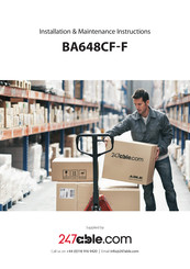 ABLE BEKA associates BA648CF-F Installation & Maintenance Instructions Manual