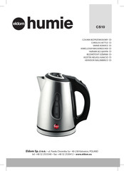 Eldom humie CS10 Manual