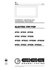 GIGA IFTE3LR Installation, Operating And Maintenance Instructions For The Installer And The User