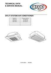 Argo ASS100PH Technical Data & Service Manual