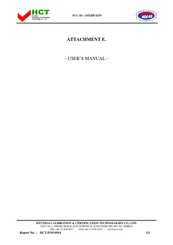 HCT O5XHP-425V User Manual