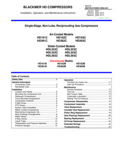 BLACKMER HD361C Installation, Operation And Maintenance Instructions