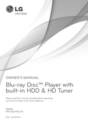 LG HR537D Owner's Manual