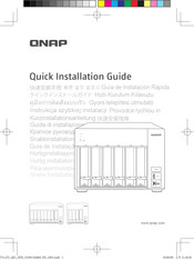 QNAP TS-73 Series Quick Installation Manual
