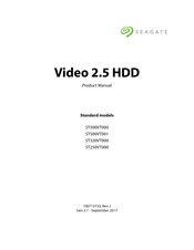 Seagate ST500VT001 Product Manual