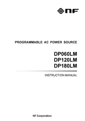 NF DP180LM Instruction Manual