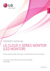 LG 19CNV42K Cloud V Series Owner's Manual