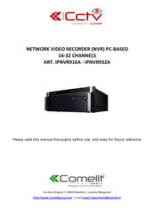 Comelit IPNVR916A Manual