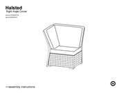 Target Halsted FRS80921B Assembly Instructions Manual