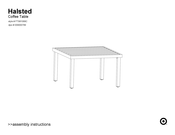 Target Halsted FTS81068C Assembly Instructions Manual