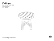 Target 009004452 Assembly Instructions Manual