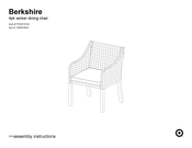 Target Berkshire FRS81033A Assembly Instructions Manual