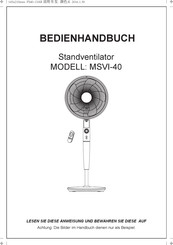 Midea MSVI-40 Owner's Manual