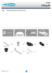 Yakima Whispbar K780W Fitting Instructions Manual