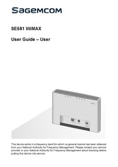 SAGEMCOM SE681 WiMAX User Manual