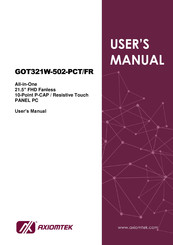 AXIOMTEK GOT321W-502-PCT/FR User Manual