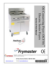 Frymaster FootPrint PRO OCF30 Series Service & Parts Manual
