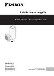 Daikin Altherma EHVH04S23DAVG Installer's Reference Manual