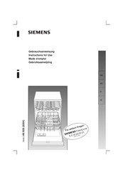 Siemens SE65A590/18 Instructions For Use Manual