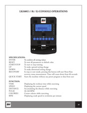 BH LK500Ui Manual