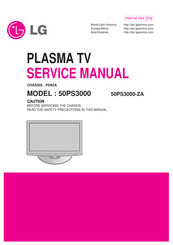 LG 50PS3000-ZA Service Manual