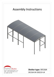 Shelters4Less SR1564 Assembly Instructions Manual