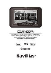 NavAtlas DXU1100DVR Installation & Owner's Manual