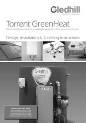 gledhill Torrent GreenHeat TGH250-SOL Design, Installation & Servicing Instructions