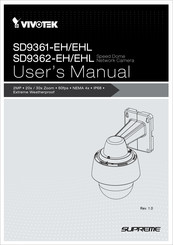SUPREME Vivotek SD9362-EHL User Manual