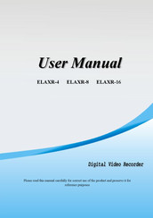 Monacor ELAXR-16 User Manual