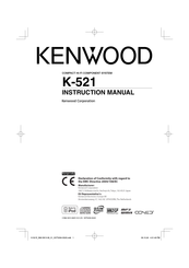 Kenwood K-521-B Instruction Manual