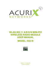 Acurix X52-N User Manual