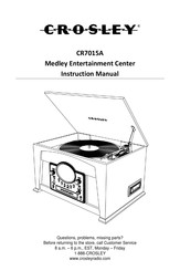 Crosley Medley CR7015A Instruction Manual