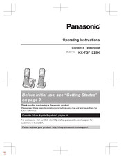 Panasonic KX-TG7122SK Operating Instructions Manual