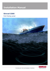 Simrad 439057 Installation Manual
