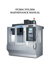 Sharp SVL2416 Maintenance Manual