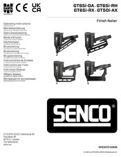 Senco GT65i-RX Operating Instructions Manual
