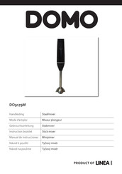 Linea 2000 DOMO DO9179M Instruction Booklet