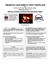 Mendota DXV35 DT4-LX Installation & Operating Instructions Manual