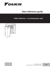 Daikin EHVZ16S18CB User Reference Manual