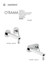 newform O'RAMA 68430E Instructions Manual