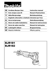 Makita BJR181ZK Instruction Manual