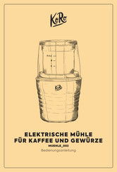 KoRo MUEHLE 003 User Manual