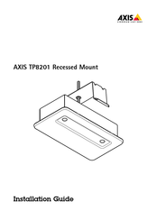 Axis TP8201 Installation Manual